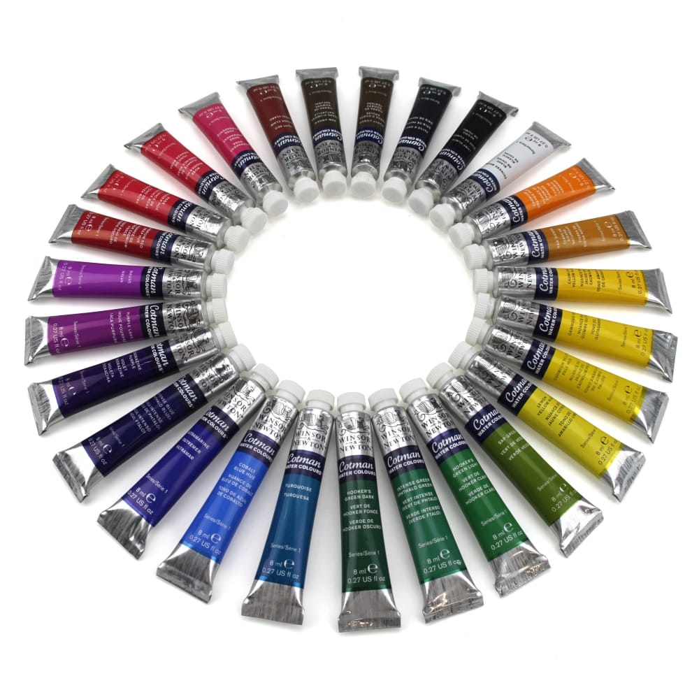 Cotman Watercolour Paint Tubes - Colours Listed - Art Supplies from Crafty  Arts UK