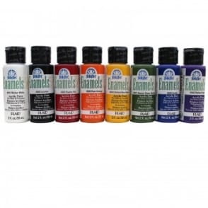 FolkArt Acrylic Colors Value Paint Set - Countryside Cottage, 16 Colors - 13512