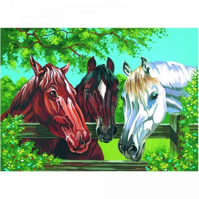 Reeves Reeves Senior Paint By Numbers Horses