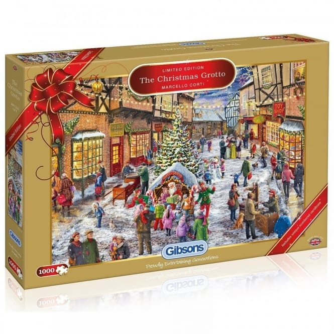 Gibsons The Christmas Grotto 1000 Piece Puzzle - Jigsaw Puzzles from ...